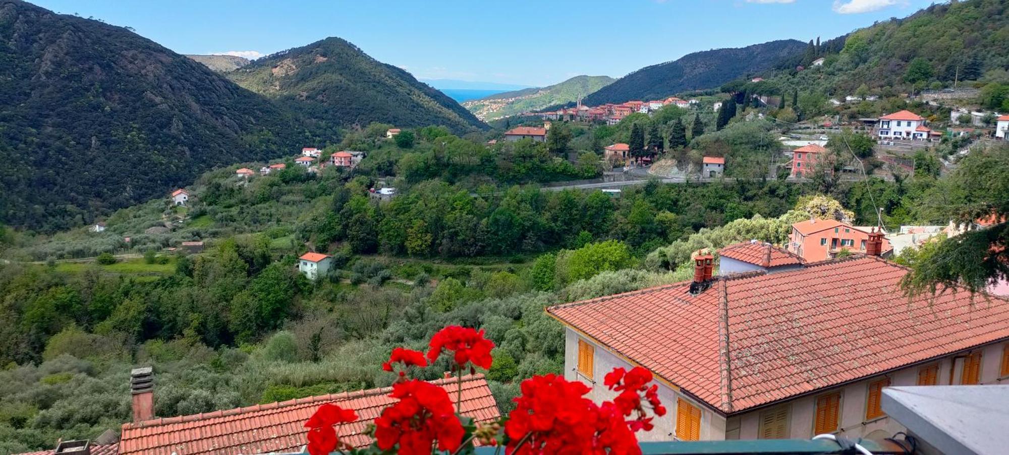 Camera Tra Le Cinque Terre, Camogli E Portofino. Vista Valle E Scorcio Mare All'Orizzonte Castiglione Chiavarese Εξωτερικό φωτογραφία