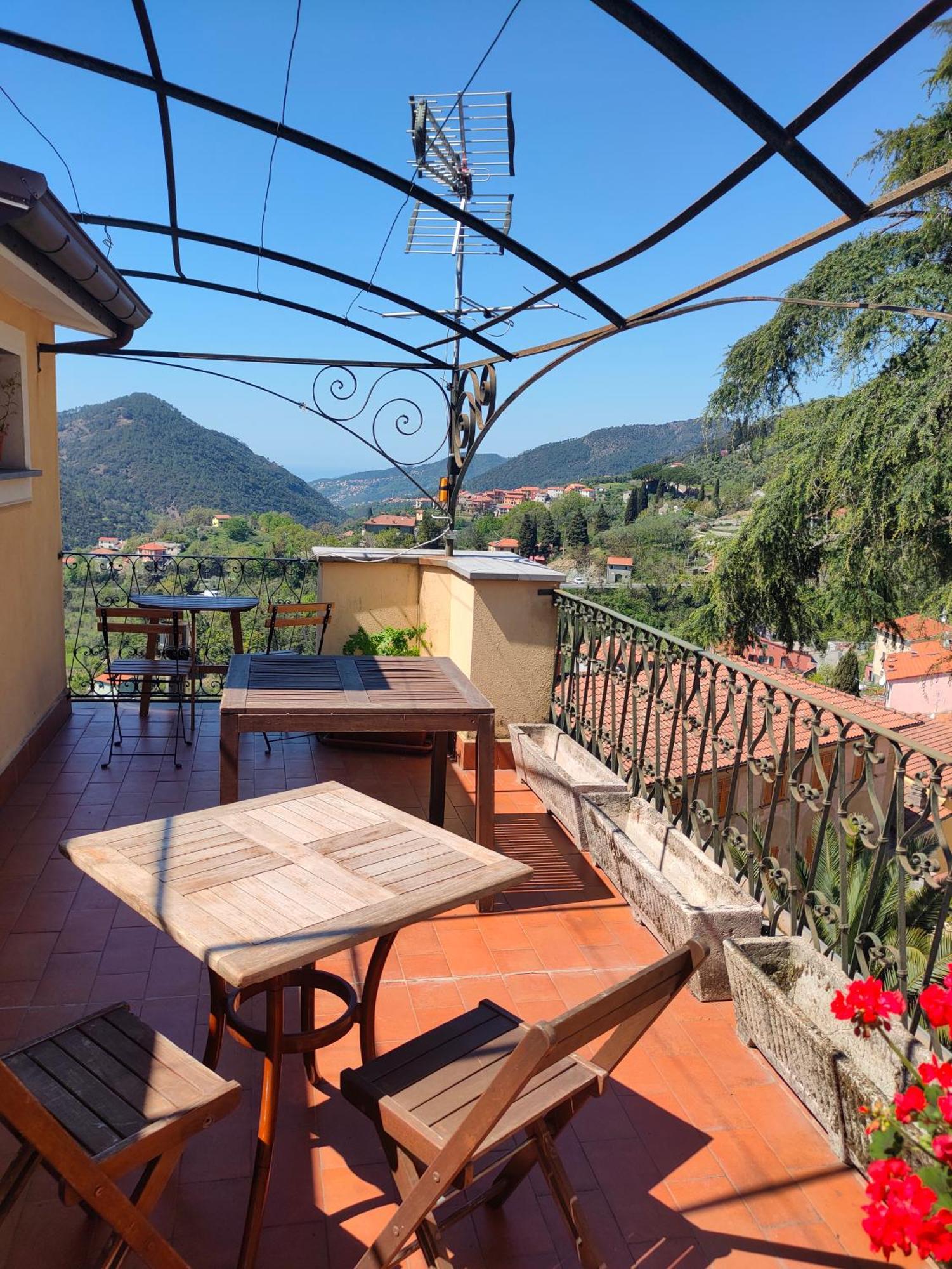 Camera Tra Le Cinque Terre, Camogli E Portofino. Vista Valle E Scorcio Mare All'Orizzonte Castiglione Chiavarese Εξωτερικό φωτογραφία
