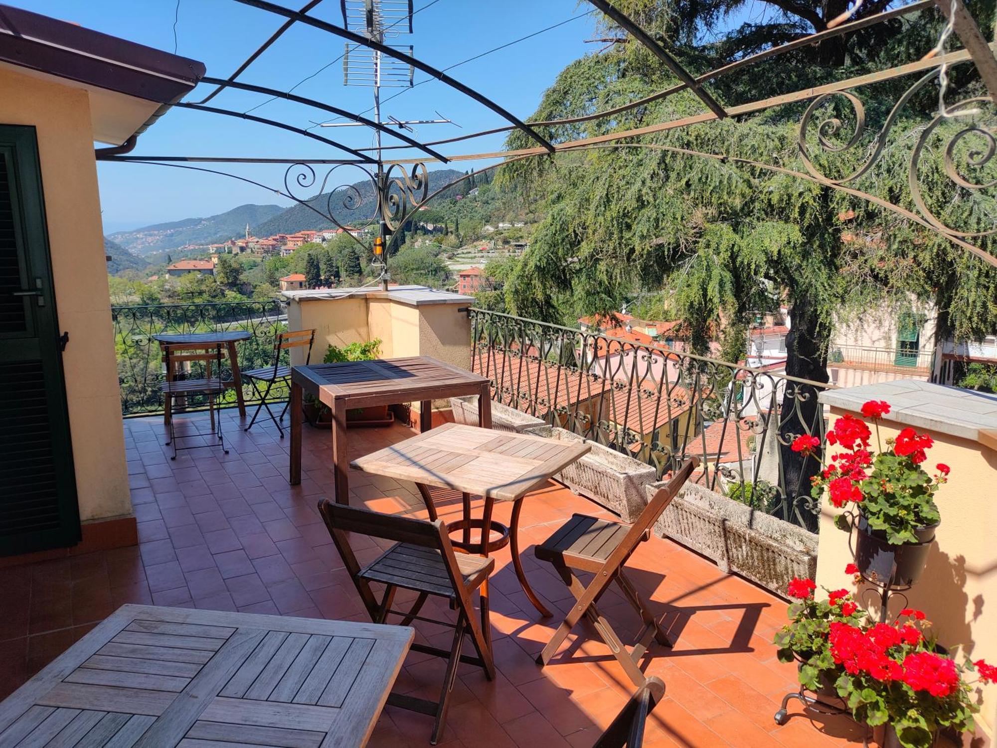 Camera Tra Le Cinque Terre, Camogli E Portofino. Vista Valle E Scorcio Mare All'Orizzonte Castiglione Chiavarese Εξωτερικό φωτογραφία